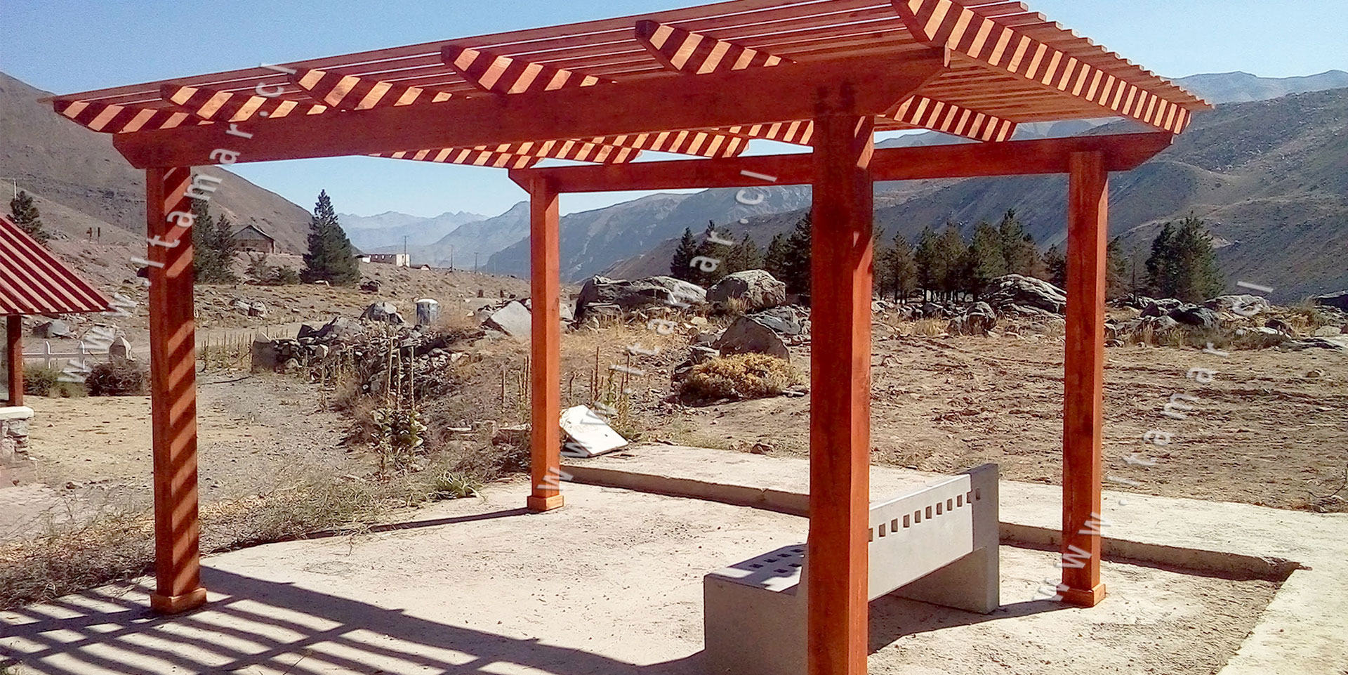 Pergolas de Madera, Construccion de Pergolas de Madera |Itamar
