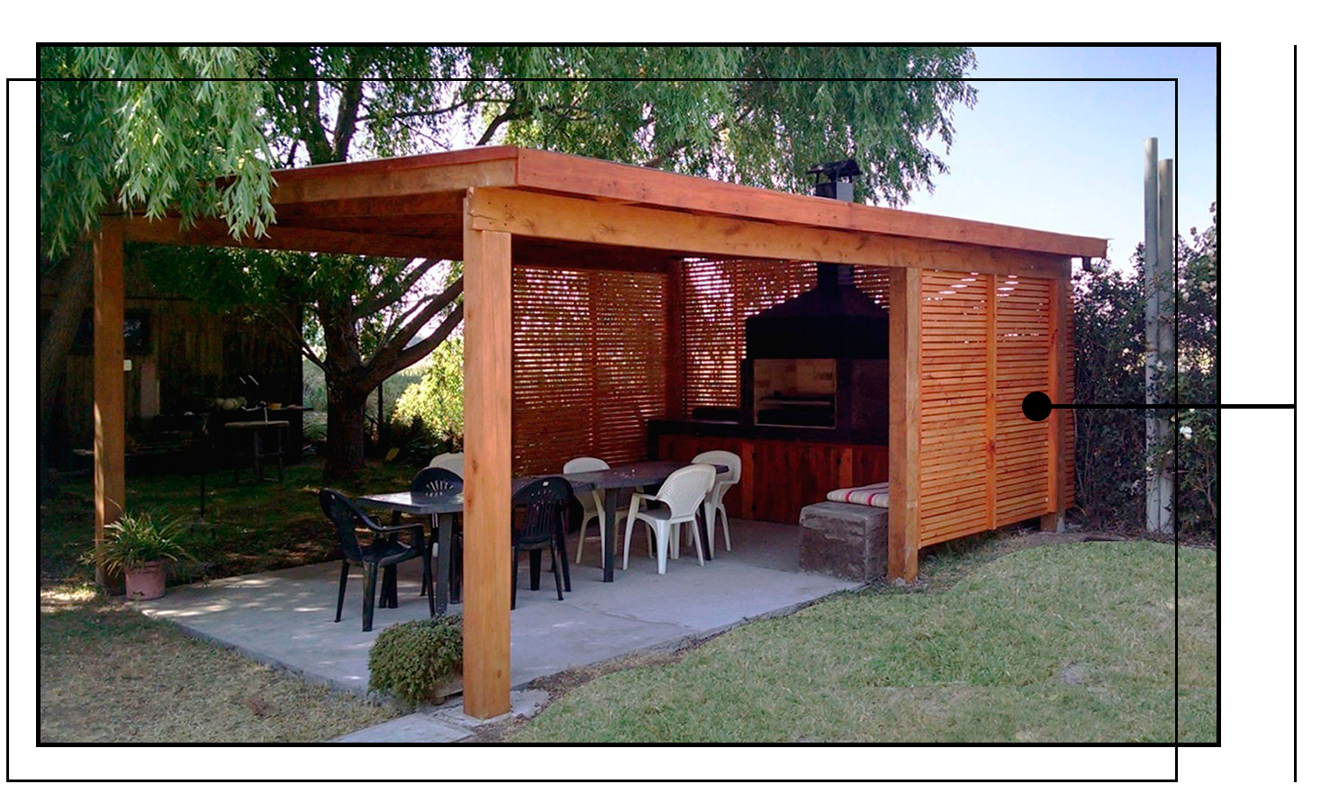 Madera para jardines y terrazas