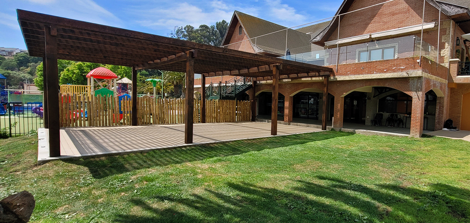 pergolas de madera en oferta